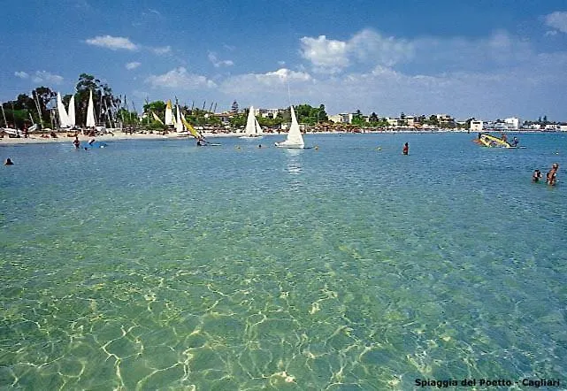 Daire Poetto Beach House-Molara Due Cagliari İtalya
